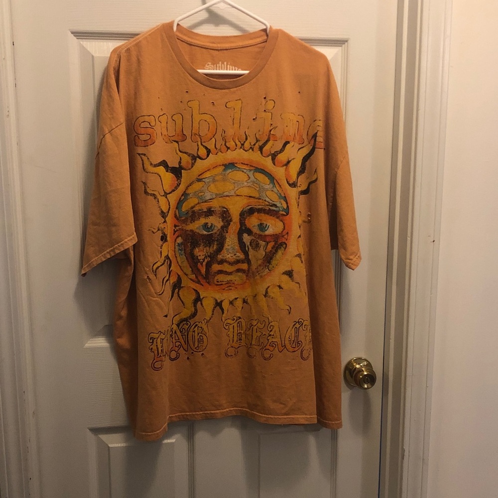 Sublime Orange Graphic Short Sleeve Tee - Sublime